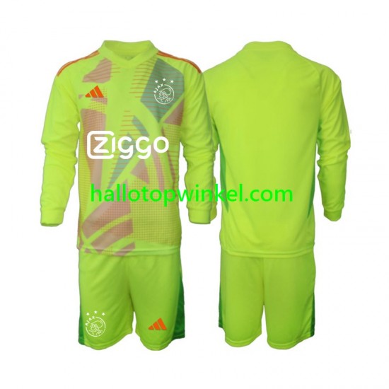 AFC Ajax Voetbalshirt Doelman Kleuters/Kids Derde Tenue 2024-2025 Lange Mouw
