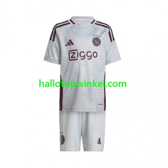 AFC Ajax Voetbalshirt Kleuters/Kids Derde Tenue 2024-2025 Korte Mouw