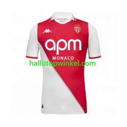 AS Monaco Voetbalshirt Heren Thuis Tenue 2024-2025 Korte Mouw