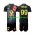 AS Roma Voetbalshirt Mile Svilar 99 Doelman Kleuters/Kids Thuis Tenue 2024-2025 Korte Mouw