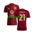 AS Roma Voetbalshirt Paulo Dybala 21 Heren Thuis Tenue 2024-2025 Korte Mouw