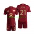 AS Roma Voetbalshirt Paulo Dybala 21 Kleuters/Kids Thuis Tenue 2024-2025 Korte Mouw