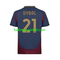 AS Roma Voetbalshirt Paulo Dybala 21 Heren Derde Tenue 2024-2025 Korte Mouw