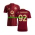 AS Roma Voetbalshirt Stephan El Shaarawy 92 Heren Thuis Tenue 2024-2025 Korte Mouw