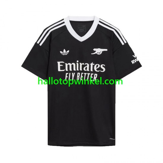 Arsenal Voetbalshirt Doelman Heren Vierde Tenue 2024-2025 Korte Mouw