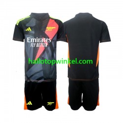 Arsenal Voetbalshirt Doelman Kleuters/Kids Derde Tenue 2024-2025 Korte Mouw