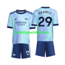 Arsenal Voetbalshirt Havertz 29 Kleuters/Kids Derde Tenue 2024-2025 Korte Mouw