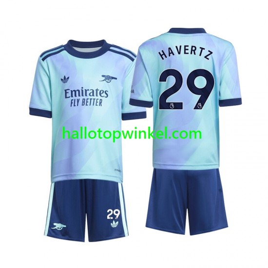Arsenal Voetbalshirt Havertz 29 Kleuters/Kids Derde Tenue 2024-2025 Korte Mouw