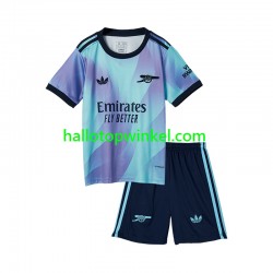 Arsenal Voetbalshirt Kleuters/Kids Derde Tenue 2024-2025 Korte Mouw