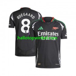 Arsenal Voetbalshirt Martin Odegaard 8 Heren Uit Tenue 2024-2025 Korte Mouw