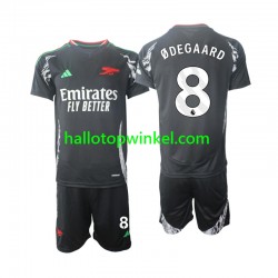 Arsenal Voetbalshirt Odegaard 8 Kleuters/Kids Uit Tenue 2024-2025 Korte Mouw