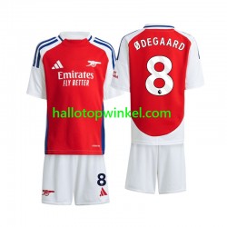 Arsenal Voetbalshirt Odegaard 8 Kleuters/Kids Thuis Tenue 2024-2025 Korte Mouw