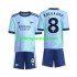 Arsenal Voetbalshirt Odegaard 8 Kleuters/Kids Derde Tenue 2024-2025 Korte Mouw