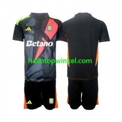 Aston Villa Voetbalshirt Doelman Kleuters/Kids Thuis Tenue 2024-2025 Korte Mouw