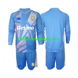 Aston Villa Voetbalshirt Doelman Kleuters/Kids Derde Tenue 2024-2025 Lange Mouw