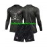 Atlético Madrid Voetbalshirt Doelman Kleuters/Kids Thuis Tenue 2024-2025 Lange Mouw