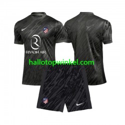 Atlético Madrid Voetbalshirt Doelman Kleuters/Kids Thuis Tenue 2024-2025 Korte Mouw