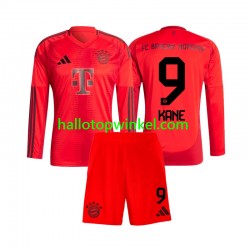 FC Bayern München Voetbalshirt Harry Kane 9 Kleuters/Kids Thuis Tenue 2024-2025 Lange Mouw