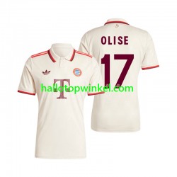 FC Bayern München Voetbalshirt Olise 17 Heren Derde Tenue 2024-2025 Korte Mouw