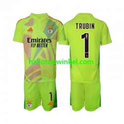 Benfica Voetbalshirt Anatolij Trubin 1 Doelman Kleuters/Kids Thuis Tenue 2024-2025 Korte Mouw