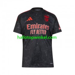 Benfica Voetbalshirt Heren Uit Tenue 2024-2025 Korte Mouw
