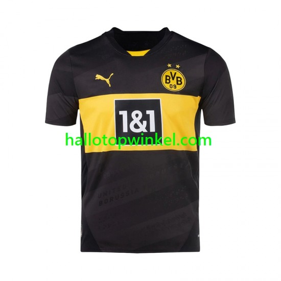 Borussia Dortmund Voetbalshirt Heren Uit Tenue 2024-2025 Korte Mouw