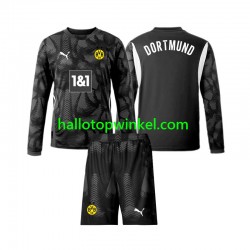 Borussia Dortmund Voetbalshirt Doelman Kleuters/Kids Vierde Tenue 2024-2025 Lange Mouw
