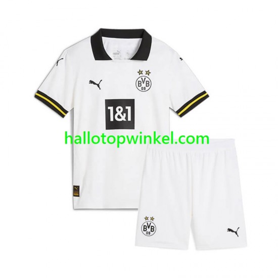 Borussia Dortmund Voetbalshirt Kleuters/Kids Derde Tenue 2024-2025 Korte Mouw