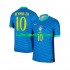 Brazilië Voetbalshirt Neymar JR 10 Heren Uit Tenue 2024 Korte Mouw