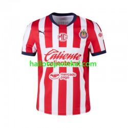 CD Guadalajara Voetbalshirt Heren Thuis Tenue 2024-2025 Korte Mouw