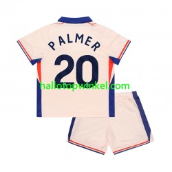 Chelsea Voetbalshirt Cole Palmer 20 Kleuters/Kids Uit Tenue 2024-2025 Korte Mouw