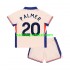 Chelsea Voetbalshirt Cole Palmer 20 Kleuters/Kids Uit Tenue 2024-2025 Korte Mouw