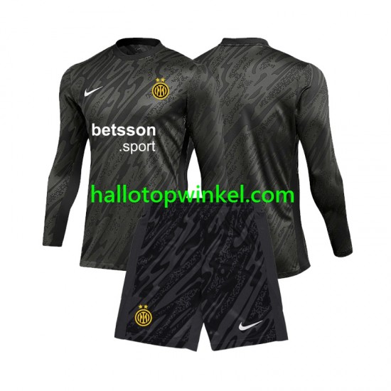 Chelsea Voetbalshirt Doelman Kleuters/Kids Uit Tenue 2024-2025 Lange Mouw