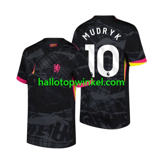 Chelsea Voetbalshirt Mychajlo Mudryk 10 Heren Derde Tenue 2024-2025 Korte Mouw