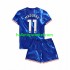 Chelsea Voetbalshirt Noni Madueke 11 Kleuters/Kids Thuis Tenue 2024-2025 Korte Mouw