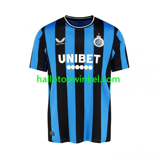 Club Brugge Voetbalshirt Heren Thuis Tenue 2024-2025 Korte Mouw