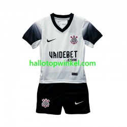 Corinthians Voetbalshirt Kleuters/Kids Thuis Tenue 2024-2025 Korte Mouw