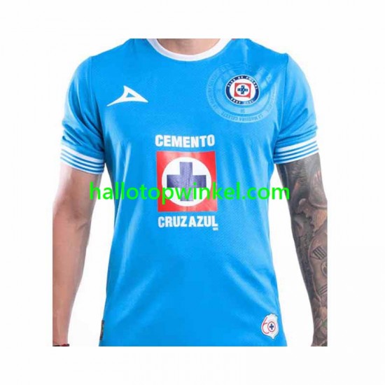 Cruz Azul Voetbalshirt Heren Thuis Tenue 2024-2025 Korte Mouw