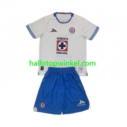 Cruz Azul Voetbalshirt Kleuters/Kids Uit Tenue 2024-2025 Korte Mouw