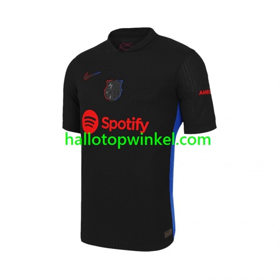 FC Barcelona Voetbalshirt Heren Uit Tenue 2024-2025 Korte Mouw