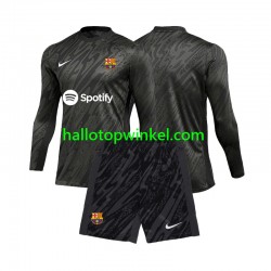 FC Barcelona Voetbalshirt Doelman Kleuters/Kids Derde Tenue 2024-2025 Lange Mouw