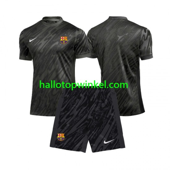 FC Barcelona Voetbalshirt Doelman Kleuters/Kids Derde Tenue 2024-2025 Korte Mouw