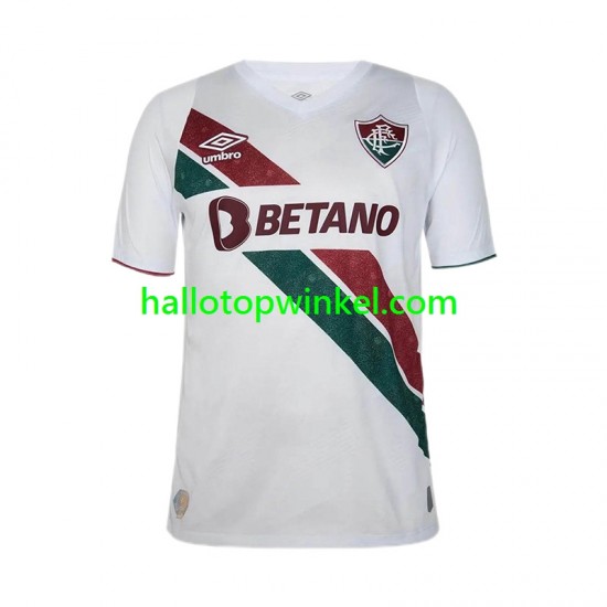 Fluminense Voetbalshirt Heren Uit Tenue 2024-2025 Korte Mouw