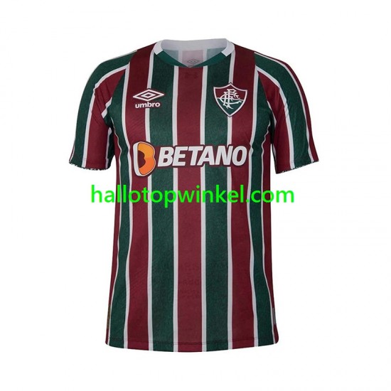 Fluminense Voetbalshirt Heren Thuis Tenue 2024-2025 Korte Mouw