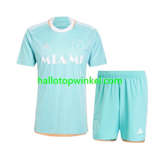 Inter Miami Voetbalshirt Kleuters/Kids Derde Tenue 2024-2025 Korte Mouw