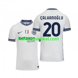 Inter Milan Voetbalshirt Hakan Calhanoglu 20 Heren Uit Tenue 2024-2025 Korte Mouw