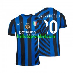 Inter Milan Voetbalshirt Hakan Calhanoglu 20 Heren Thuis Tenue 2024-2025 Korte Mouw