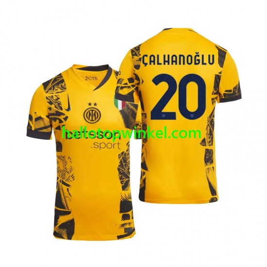 Inter Milan Voetbalshirt Hakan Calhanoglu 20 Heren Derde Tenue 2024-2025 Korte Mouw