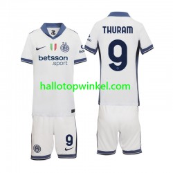 Inter Milan Voetbalshirt Marcus Thuram 9 Kleuters/Kids Uit Tenue 2024-2025 Korte Mouw