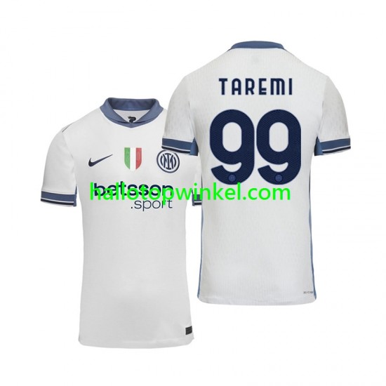 Inter Milan Voetbalshirt Mehdi Taremi 99 Heren Uit Tenue 2024-2025 Korte Mouw